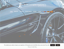 Tablet Screenshot of jennifercunningham.net